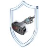 Ładowarka samochodowa USAMS C42 100W Fast Charge Czarny Moc wyjściowa [mA] 2500