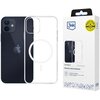 Etui 3MK Clear MagCase do Apple iPhone 12 / 12 Pro Przezroczysty Materiał TPU