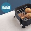 Ruszt rozdzielający warstwy PHILIPS HD9920/00 + szczypce do Ovi 6.2-8.3 L Współpracuje z produktem Philips HD9880