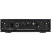 Czarny panel tylni odtwarzacza sieciowego z różnymi portami i złączami, w tym LAN, USB, HDMI, oraz wejściami oznaczonymi jako HDD, L-LINK, MCK IN, TOS, COAX, AES, DAC. Na panelu widoczny jest napis: "AURALiC ARIES G2.2 Wireless Streaming Transporter".