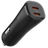 Ładowarka samochodowa SPIGEN EV502 50W Czarny