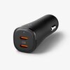 Ładowarka samochodowa SPIGEN EV502 50W Czarny Liczba zasilanych urządzeń 2