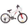 Rower dziecięcy SUN BABY Tiger Bike 20 cali dla chłopca Czerwono-biały Rozmiar ramy [cal] 11