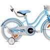 Rower dziecięcy SUN BABY Heart Bike 16 cali dla dziewczynki Błękitny Wiek 4 lata