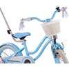 Rower dziecięcy SUN BABY Heart Bike 16 cali dla dziewczynki Błękitny Wiek 6 lat