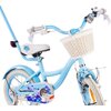 Rower dziecięcy SUN BABY Flower Bike 14 cali dla dziewczynki Niebieski Przeznaczony Dla dziewczynki