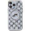 Etui KARL LAGERFELD IML Monogram Karl&Choupette Head MagSafe do Apple iPhone 15 Pro Przezroczysty Kompatybilność Apple iPhone 15 Pro