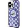 Etui KARL LAGERFELD IML Monogram Karl&Choupette Head MagSafe do Apple iPhone 15 Pro Fioletowy Model telefonu iPhone 15 Pro