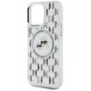 Etui KARL LAGERFELD IML Monogram Karl&Choupette Head MagSafe do Apple iPhone 15 Pro Max Przezroczysty Typ Etui magnetyczne