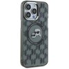 Etui KARL LAGERFELD IML Monogram Karl&Choupette Head Magsafe do Apple iPhone 15 Pro Max Czarny Kompatybilność Apple iPhone 15 Pro Max