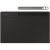 Etui na Galaxy Tab S SAMSUNG Book Cover Slim Czarny Klawiatura Model tabletu Galaxy Tab S9 Ultra