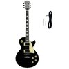 Gitara elektryczna MUSICMATE MM-G220-B ToneLegend Czarny Drewno korpusu Topola