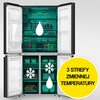 Lodówka HISENSE RQ760N4AFF Side by Side No frost 178.5cm Czarna Podajnik wody Kostkarka Liczba półek na butelki 0