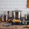 Garnek AMBITION Acero 60825 11 L Przeznaczenie Kuchnie ceramiczne