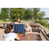 Gra plenerowa TACTIC Active Play Drewniane 4 w rzędzie XXL Gigant 56332 Wiek 3+