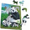 Układanka LARSEN Maxi Panda (33 elementy) Seria Maxi