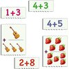 Układanka LARSEN Maxi Łamigłówka matematyczna Dodawanie od 1 do 10 LA-AR4 (20 elementów) Seria Maxi