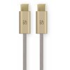 Słuchawki nauszne BANG & OLUFSEN Beoplay H100 ANC Wodoodporne Szaro-złoty Funkcje dodatkowe Kodek LDAC