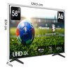 Telewizor HISENSE 58A6N 58" LED 4K VIDAA Dolby Vision HDMI 2.1 Smart TV Tak