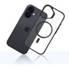 Etui XLINE MagSystem Satin Guardx do Apple iPhone 16 Plus Przezroczysto-czarny Dominujący kolor Przezroczysto-czarny