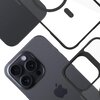 Etui XLINE MagSystem Satin Guardx do Apple iPhone 16 Pro Przezroczysto-czarny Dominujący kolor Przezroczysto-czarny