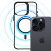 Etui XLINE MagSystem Satin Guardx do Apple iPhone 16 Pro Przezroczysto-czarny Typ Etui magnetyczne