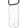 Etui FIXED MagPure Neck MagSafe do Apple iPhone 16 Przezroczysty + czarna smycz Model telefonu iPhone 16