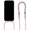 Etui FIXED MagPure Neck MagSafe do Apple iPhone 16 Pro Max Przezroczysty + różowa smycz Seria telefonu iPhone