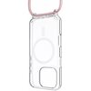 Etui FIXED MagPure Neck MagSafe do Apple iPhone 16 Pro Max Przezroczysty + różowa smycz Model telefonu iPhone 16 Pro Max