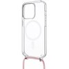 Etui FIXED MagPure Neck MagSafe do Apple iPhone 16 Pro Max Przezroczysty + różowa smycz Kompatybilność Apple iPhone 16 Pro Max