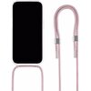 Etui FIXED MagPure Neck MagSafe do Apple iPhone 16 Plus Przezroczysty + różowa smycz Seria telefonu iPhone