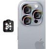 Nakładka na obiektyw 3MK Lens Protection Pro do Apple iPhone 16 Pro/16 Pro Max Tęczowy