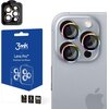 Nakładka na obiektyw 3MK Lens Protection Pro do Apple iPhone 16 Pro/16 Pro Max Tęczowy Seria telefonu iPhone