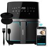 Air Fryer Frytkownica beztłuszczowa Cecotec Cecofry Full InoxBlack 5500 Pro 5.5l Wi-Fi programator czasowy Moc [W] 1700