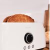 Toster CECOTEC ClassicToast 15000 Extra Double Beżowy Automatyczne wyłączenie po zakończeniu opiekania Tak