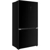 Lodówka BERG CZW190NBG03 No Frost 190.2cm Czarne szkło Licowane drzwi Liczba drzwi 4