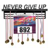 Wieszak na medale i numery startowe GOCKOWIAK Never give up Szerokość [mm] 450