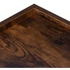 Szafka GOCKOWIAK Skive Brązowo-czarny Materiał Laminat