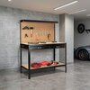 Stół warsztatowy GOCKOWIAK Horten Czarny Materiał płyty Płyta MDF