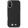 Etui BMW M Smooth Full Wrapped Metal MagSafe do Apple iPhone 16 Czarny Model telefonu iPhone 16