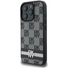 Etui DKNY Checkered Pattern & Printed Stripes do Apple iPhone 16 Pro Czarny Seria telefonu iPhone