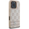 Etui DKNY Checkered Pattern & Printed Stripes do Apple iPhone 16 Pro Różowy Kompatybilność Apple iPhone 16 Pro