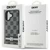 Etui DKNY Checkered Pattern & Printed Stripes do Apple iPhone 16 Czarny Marka telefonu Apple