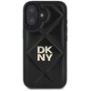 Etui DKNY Quilted Stack Logo do Apple iPhone 16 Czarny Model telefonu iPhone 16