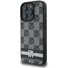 Etui DKNY Checkered Pattern & Printed Stripes do Apple iPhone 16 Pro Max Czarny Seria telefonu iPhone