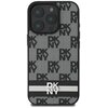 Etui DKNY Checkered Pattern & Printed Stripes do Apple iPhone 16 Pro Max Czarny Model telefonu iPhone 16 Pro Max