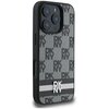 Etui DKNY Checkered Pattern & Printed Stripes do Apple iPhone 16 Pro Max Czarny Kompatybilność Apple iPhone 16 Pro Max