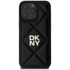 Etui DKNY Quilted Stack Logo do Apple iPhone 16 Pro Max Czarny Model telefonu iPhone 16 Pro Max