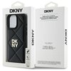 Etui DKNY Quilted Stack Logo do Apple iPhone 16 Pro Max Czarny Marka telefonu Apple