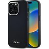 Etui DKNY Plain Logo MagSafe do Apple iPhone 14 Pro Czarny